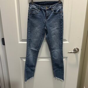 Articles Of Society Distressed Blue Skinny Jeans